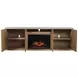 Laurel Creek Natural 78" TV Stand with Electric Fireplace