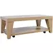 Laurel Creek Natural Rectangular Cocktail Table with Storage