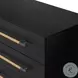 Rosedale Ebony Oak Veneer 8 Drawer Dresser