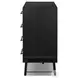 Rosedale Ebony Oak Veneer 8 Drawer Dresser