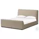 Colt Irving Flax Performance Fabric Queen Upholstered Bed