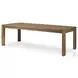 Noeline Resawn Worn Oak 136" Extendable Rectangular Dining Table