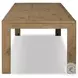 Noeline Resawn Worn Oak 136" Extendable Rectangular Dining Table