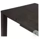 Noeline Cracked Smoked Black Oak 136" Extendable Rectangular Dining Table