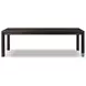 Noeline Cracked Smoked Black Oak 136" Extendable Rectangular Dining Table