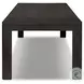 Noeline Cracked Smoked Black Oak 136" Extendable Rectangular Dining Table