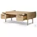 Rosedale Yucca Oak Veneer 3 Drawer Executive Desk