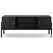 Rosedale Ebony Oak Veneer 3 Drawer Executive Desk