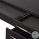 Rosedale Ebony Oak Veneer 3 Drawer Executive Desk