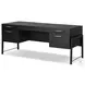 Rosedale Ebony Oak Veneer 3 Drawer Executive Desk