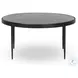 Yoko Moss Cast Glass Large Round Nesting Table