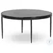 Yoko Moss Cast Glass Large Round Nesting Table