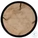 Yoko Smoked Brown Cast Glass Small Round Nesting Table
