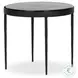 Yoko Moss Cast Glass Small Round Nesting Table