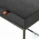 Trey Black Poplar Wide Filing Cabinet Desk System
