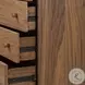 Arturo Natural Walnut Veneer 5 Drawer Chest
