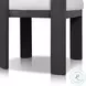 Jackson Alessi Linen Outdoor Metal Dining Chair