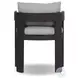 Jackson Concha Fog Outdoor Metal Dining Chair