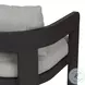 Jackson Concha Fog Outdoor Metal Dining Chair