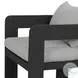 Jackson Concha Fog Outdoor Metal Dining Chair