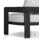 Jackson Alessi Linen Outdoor Metal Chair