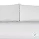 Jackson Alessi Linen 96" Upholstered Outdoor Metal Sofa