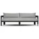 Jackson Concha Fog 96" Upholstered Outdoor Metal Sofa