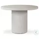 Otero Matte Stone Outdoor Round 42" Round Dining Table