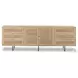 Carmel Natural Cane 2 Door Sideboard