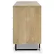 Carmel Natural Cane 2 Door Sideboard