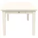 Avery Coconut Milk 72" Extendable Rectangular Dining Table