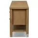 Roark Amber Oak Veneer 82" Media Console