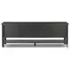 Roark Ebony Oak Veneer 82" Media Console