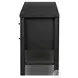 Roark Ebony Oak Veneer 82" Media Console
