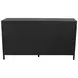 Avery Black 6 Drawers Dresser