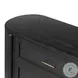 Tolle Drifted Matte Black Veneer 6 Drawer Dresser