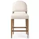Abilene Somerton Ash Performance Fabric Counter Height Stool