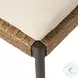 Miller Liller Flax Outdoor Woven Bar Stool