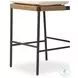 Miller Liller Flax Outdoor Woven Bar Stool