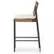 Miller Liller Flax Outdoor Woven Bar Stool