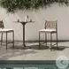 Miller Liller Flax Outdoor Woven Counter Height Stool