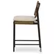 Miller Liller Flax Outdoor Woven Counter Height Stool