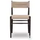 Lomas Textured Dune Outdoor Metal Dining Chair Set of 2