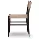 Lomas Textured Dune Outdoor Metal Dining Chair Set of 2