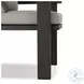 Tahana Casa Grey Outdoor Metal Dining Chair