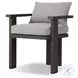 Tahana Casa Grey Outdoor Metal Dining Chair