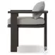 Tahana Casa Grey Outdoor Metal Dining Chair