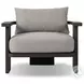 Tahana Casa Grey Performance Fabric Upholstered Outdoor Metal Living Room Set