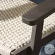 Delano Ivory Rope Outdoor Metal Chair