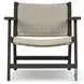 Delano Ivory Rope Outdoor Metal Chair